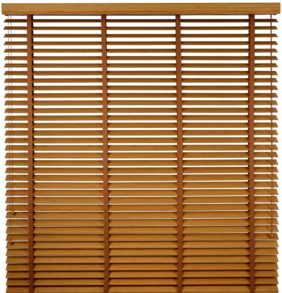 Żaluzja Bambusowa – kolor Graham – odcień naturalny, dębowy brąz – CLICKY® Flip 50 mm