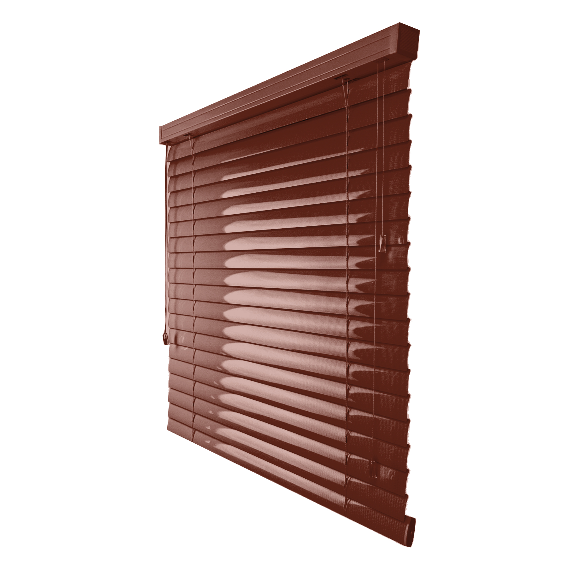Żaluzja Aluminiowa – kolor Żelazo – brąz, połysk – CLICKY® Loft 50 mm