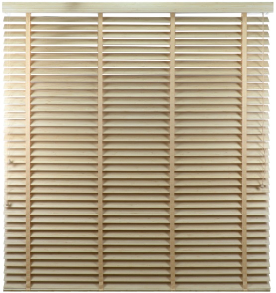Żaluzja Bambusowa – kolor Bambus- odcień naturalny, bambusowy – CLICKY® Flip 50 mm
