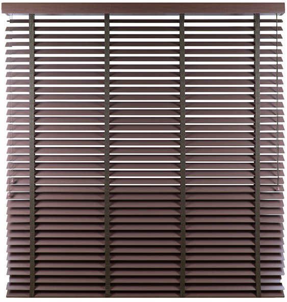 Żaluzja Lipowa – kolor Kakao – odcienie brązu, orzech – CLICKY® Flip 50 mm