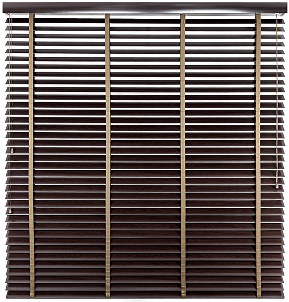 Żaluzja Lipowa – kolor Trufla – ciemny brąz – CLICKY® Flip 50 mm