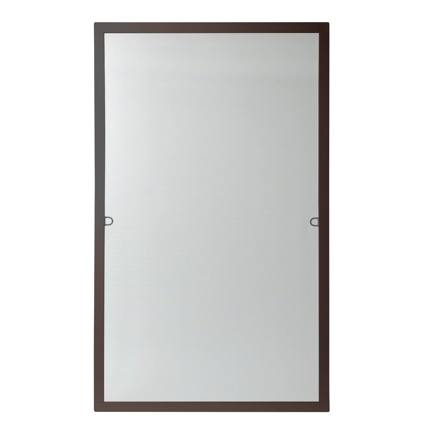 Moskitiera ramkowa – kolor Ciemny brąz – aluminium ekstrudowane – CLICKY® Buzz