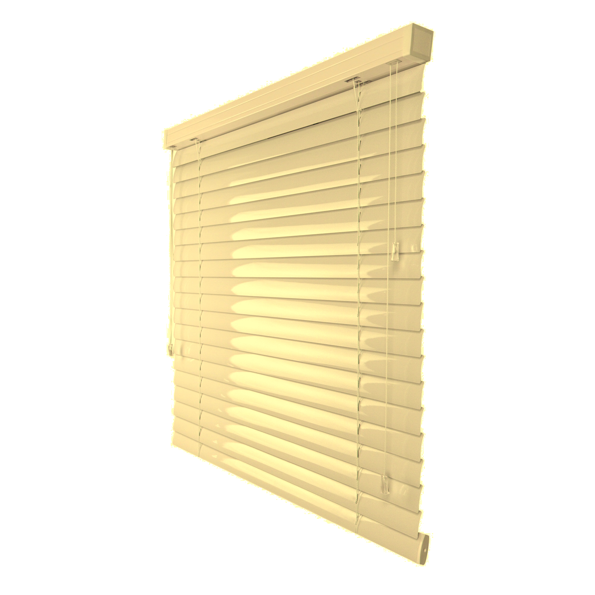 Żaluzja Aluminiowa – kolor Kwarc – ecru, połysk – CLICKY® Loft 50 mm