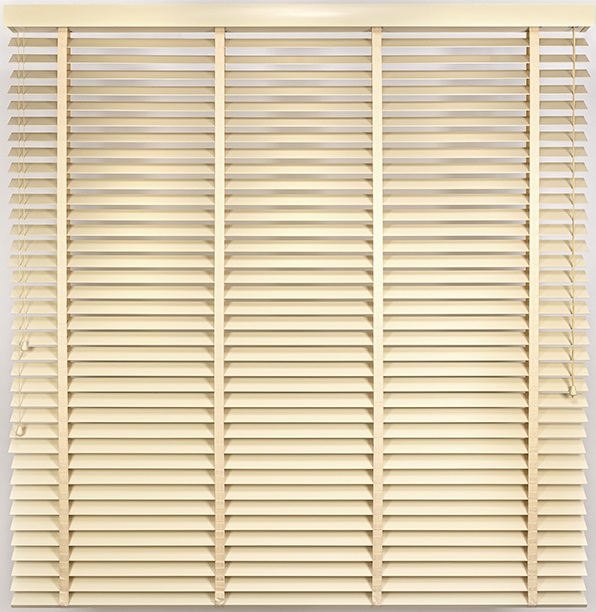 Żaluzja Lipowa – kolor Marcepan – ecru – CLICKY® Flip 50 mm