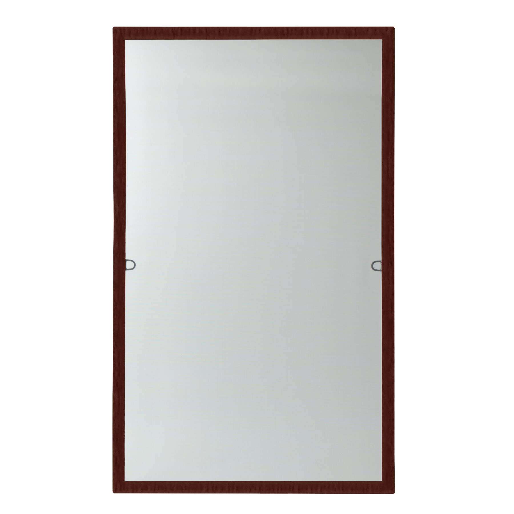 Moskitiera ramkowa – kolor Mahoń – aluminium ekstrudowane – CLICKY® Buzz