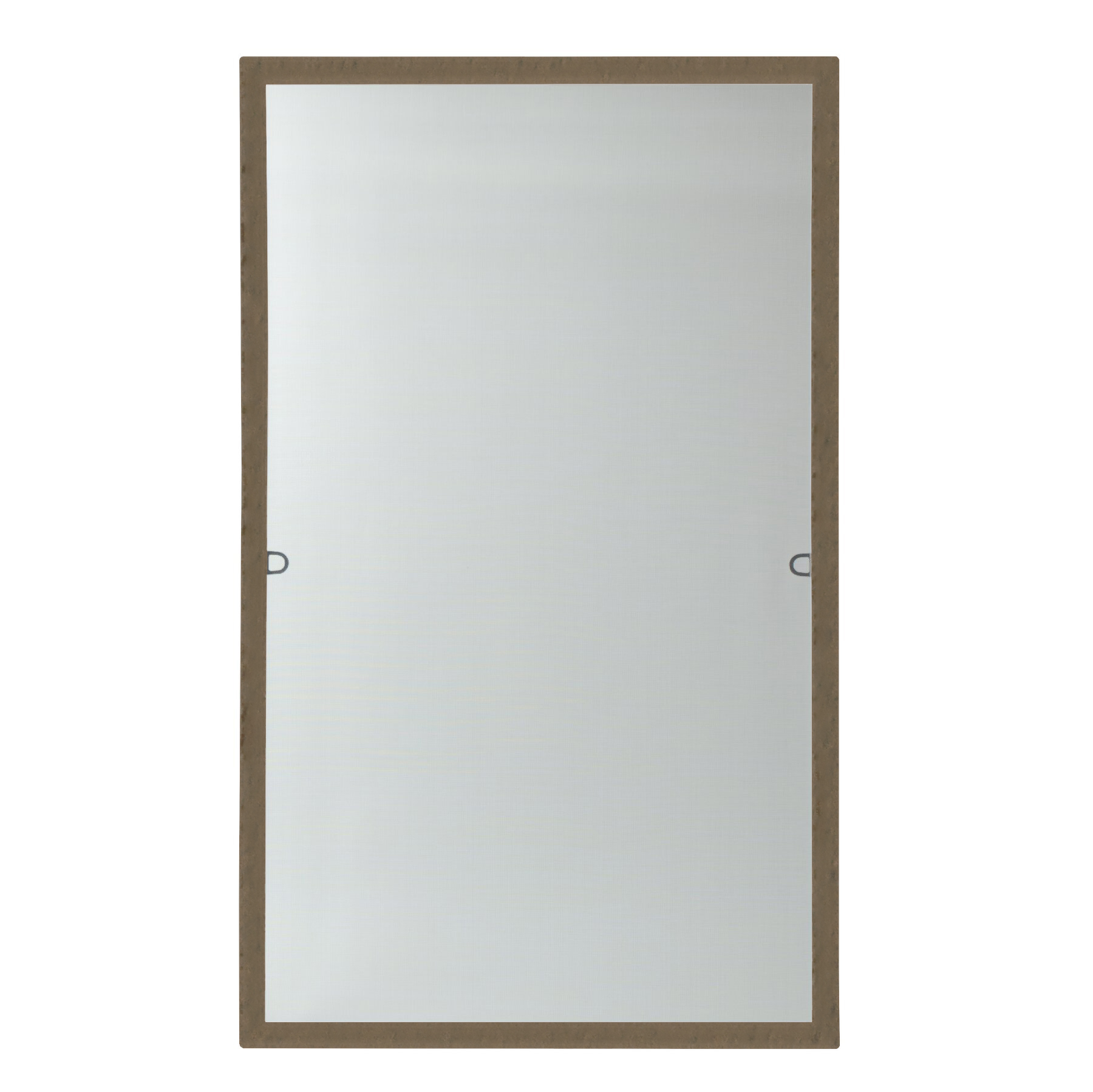 Moskitiera ramkowa – kolor Orzech – aluminium ekstrudowane – CLICKY® Buzz