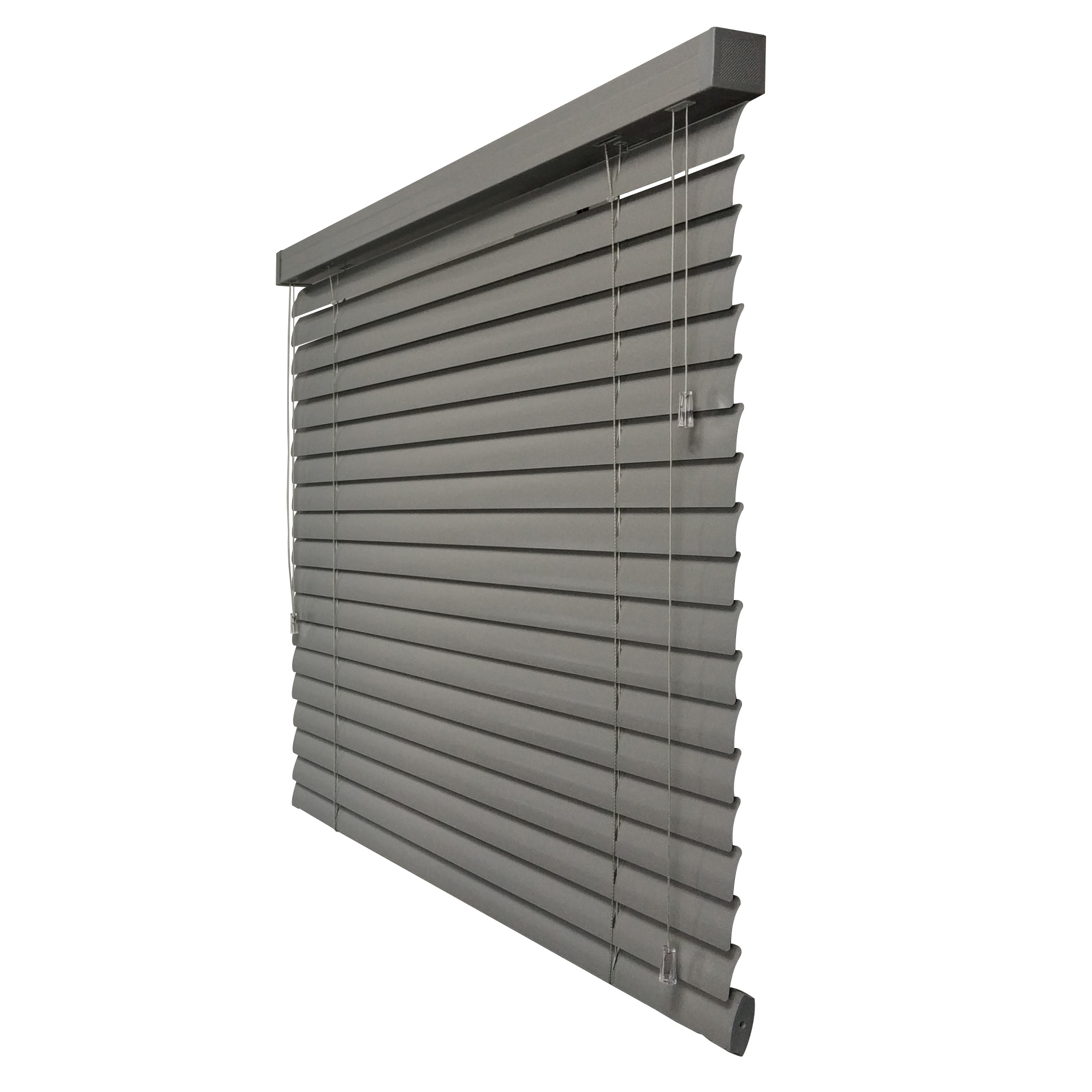 Żaluzja Aluminiowa – kolor Antymon – szary, mat – CLICKY® Loft 50 mm