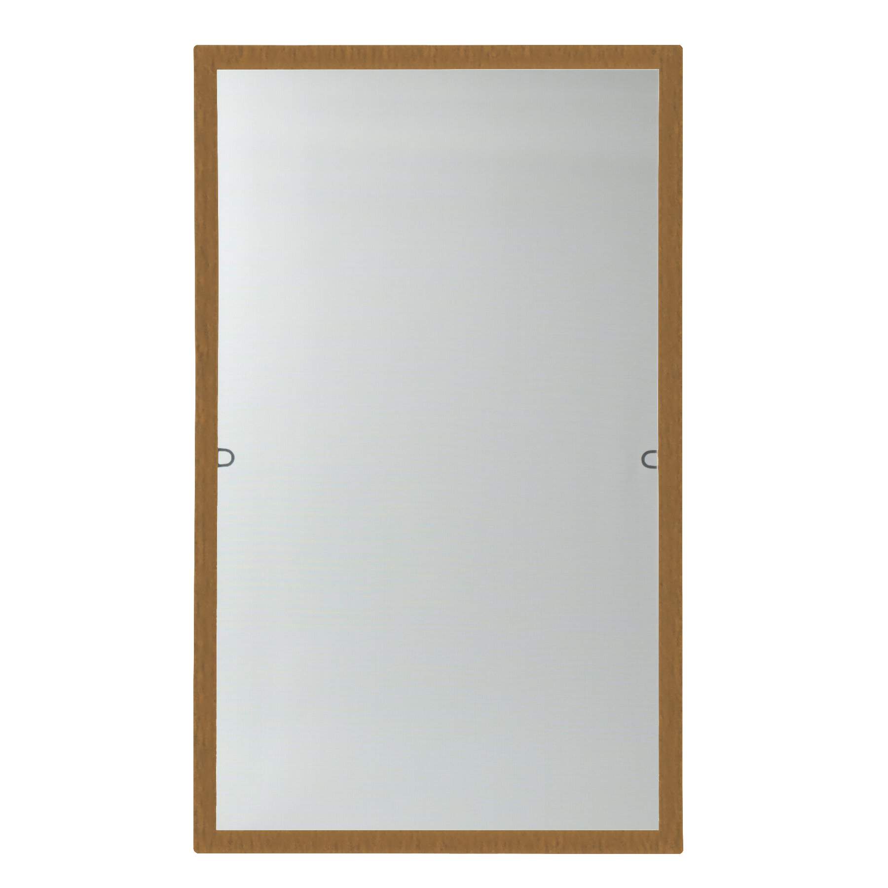 Moskitiera ramkowa – kolor Złoty Dąb – aluminium ekstrudowane – CLICKY® Buzz