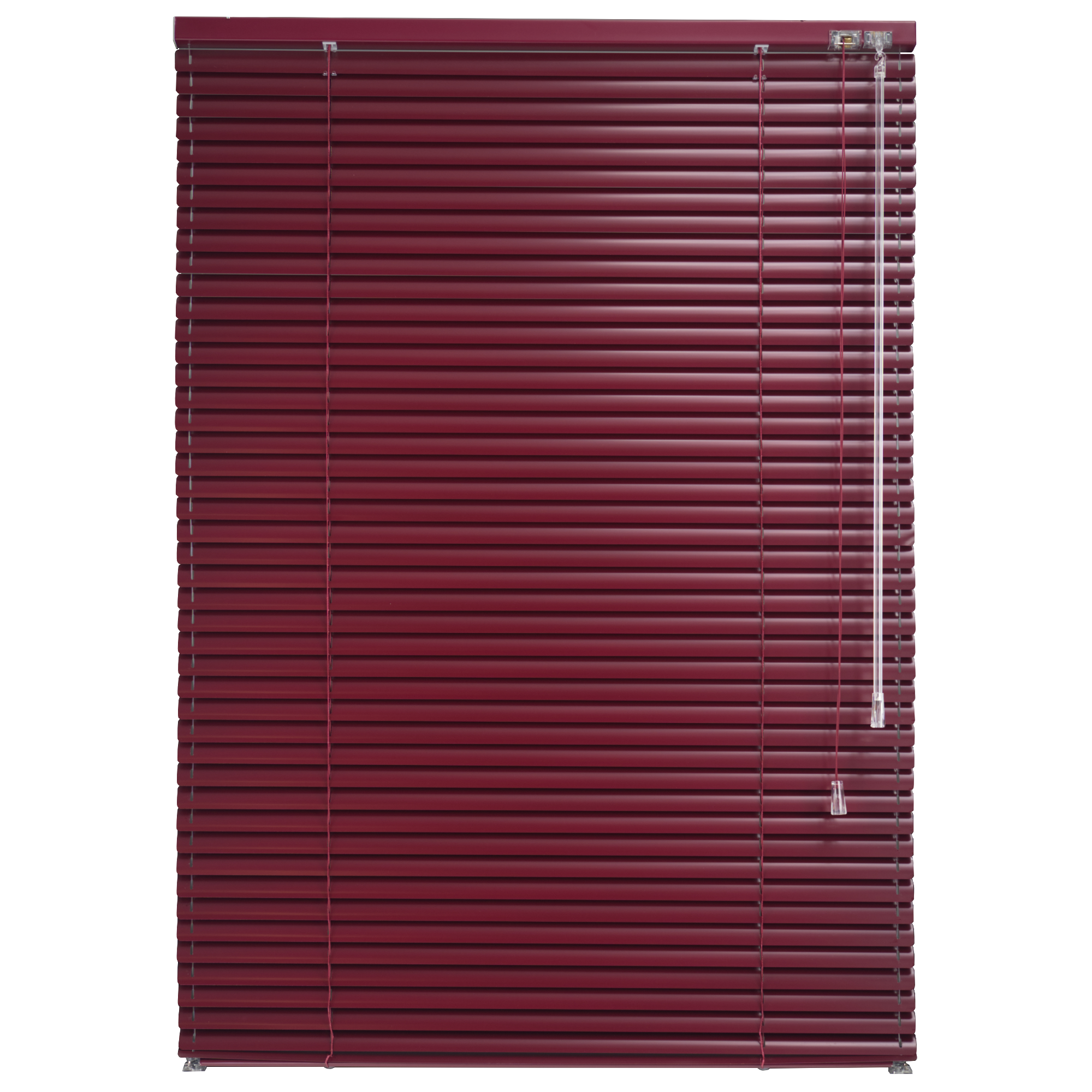 Żaluzja aluminiowa Loft 25 mm – kolor Bordowy