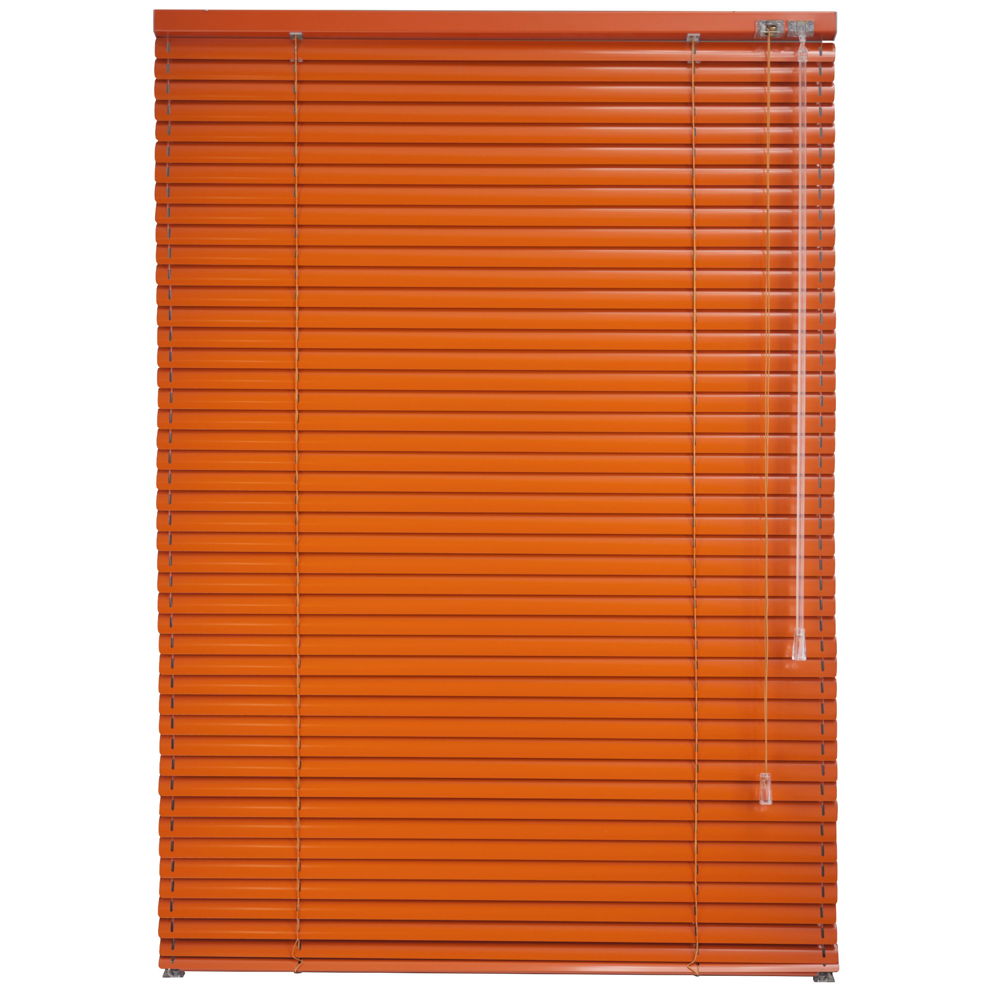 Żaluzja aluminiowa Loft 25 mm – kolor Ciemnopomarańczowy
