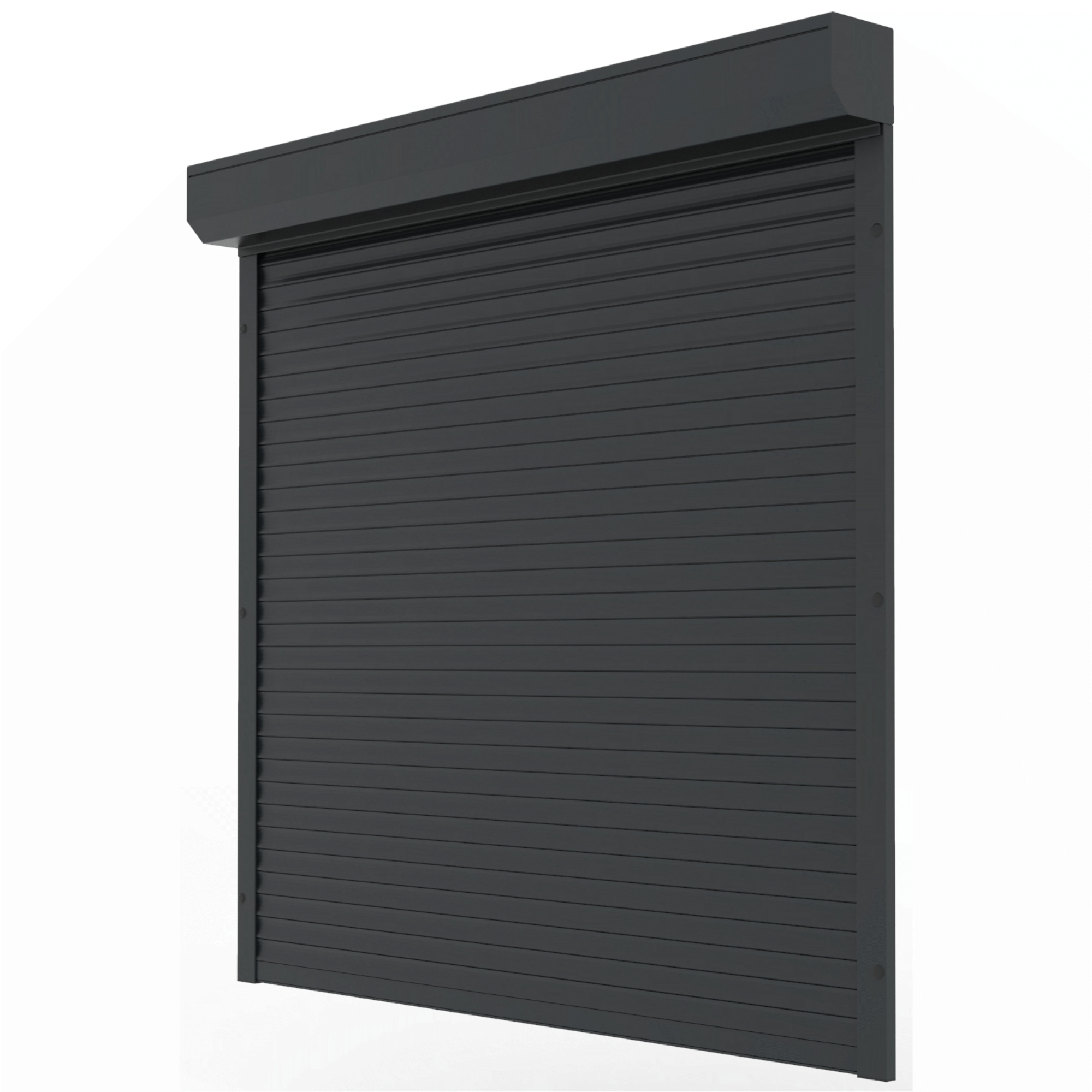 Zewnętrzna roleta aluminiowa CLICKY® Protect – Antracytowa